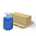 Refrigerant cylinders on a pallet