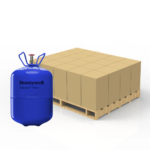 Refrigerant cylinders on a pallet