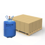 Refrigerant cylinders on a pallet